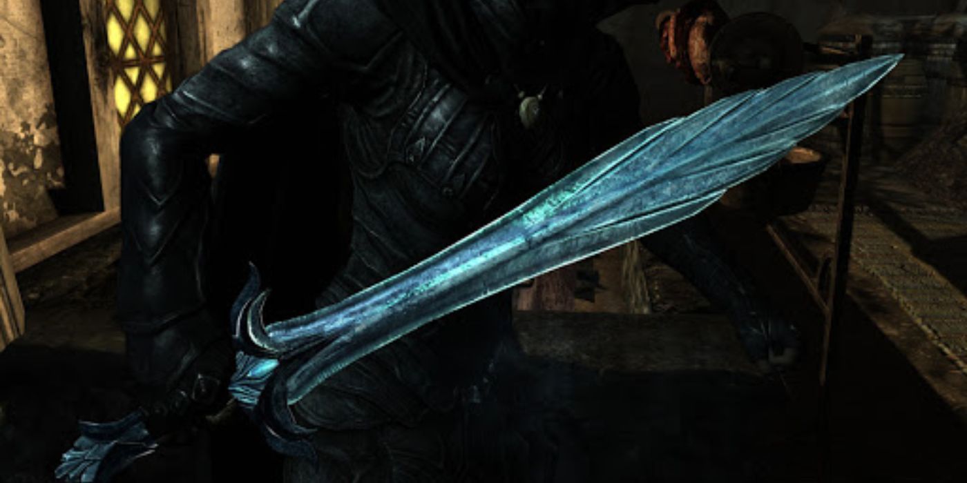 Skyrim One Handed Glass Sword