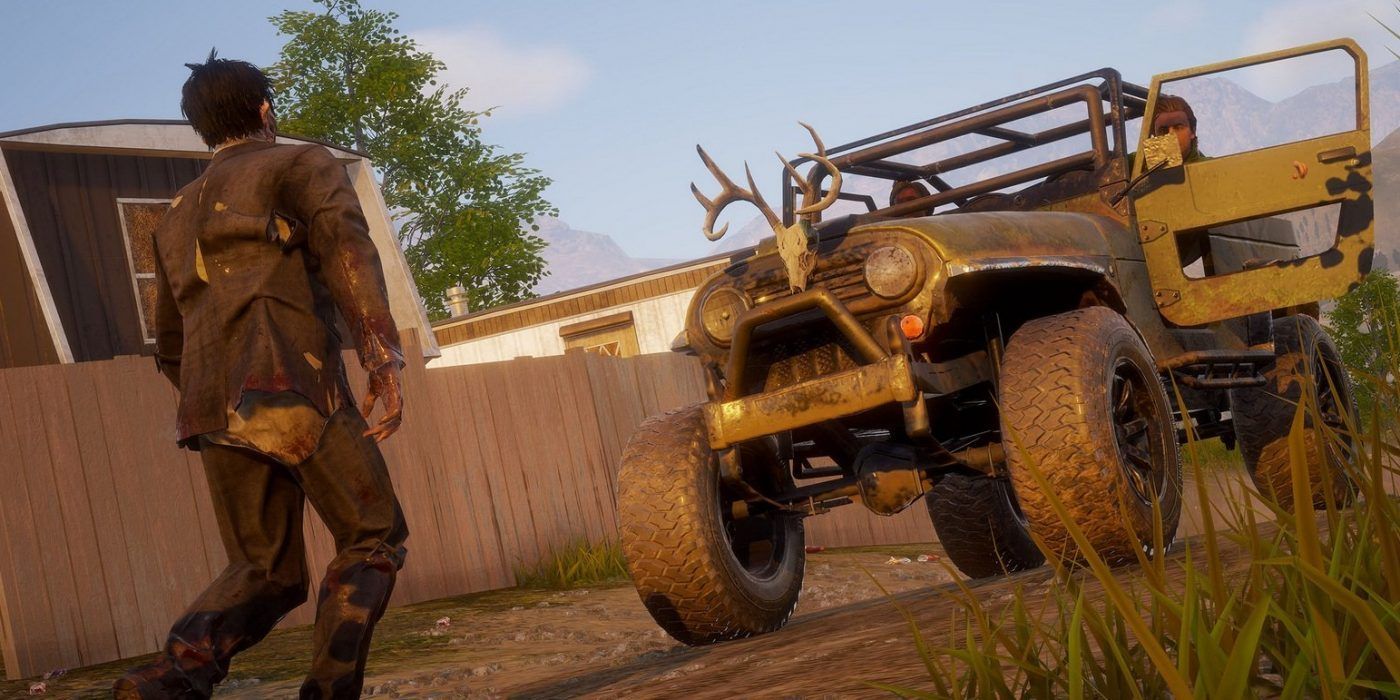 State of Decay 2 vehicle zombie kill