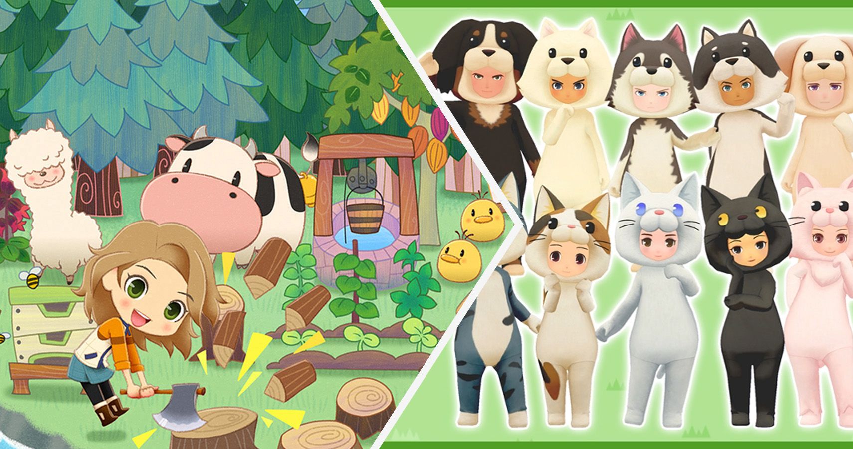 Story of Seasons Pioneers of Olive Town expansion pass marriage candidate outfits