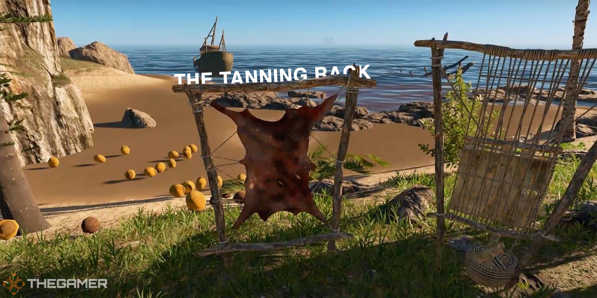 Stranded Deep: How To Use The Tanning Rack