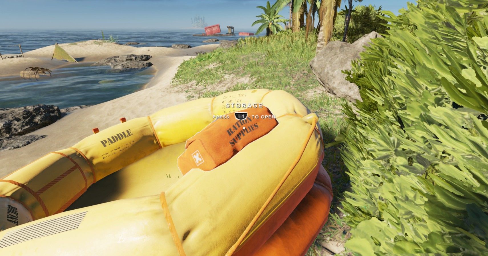 Stranded Deep Life Boat Storage