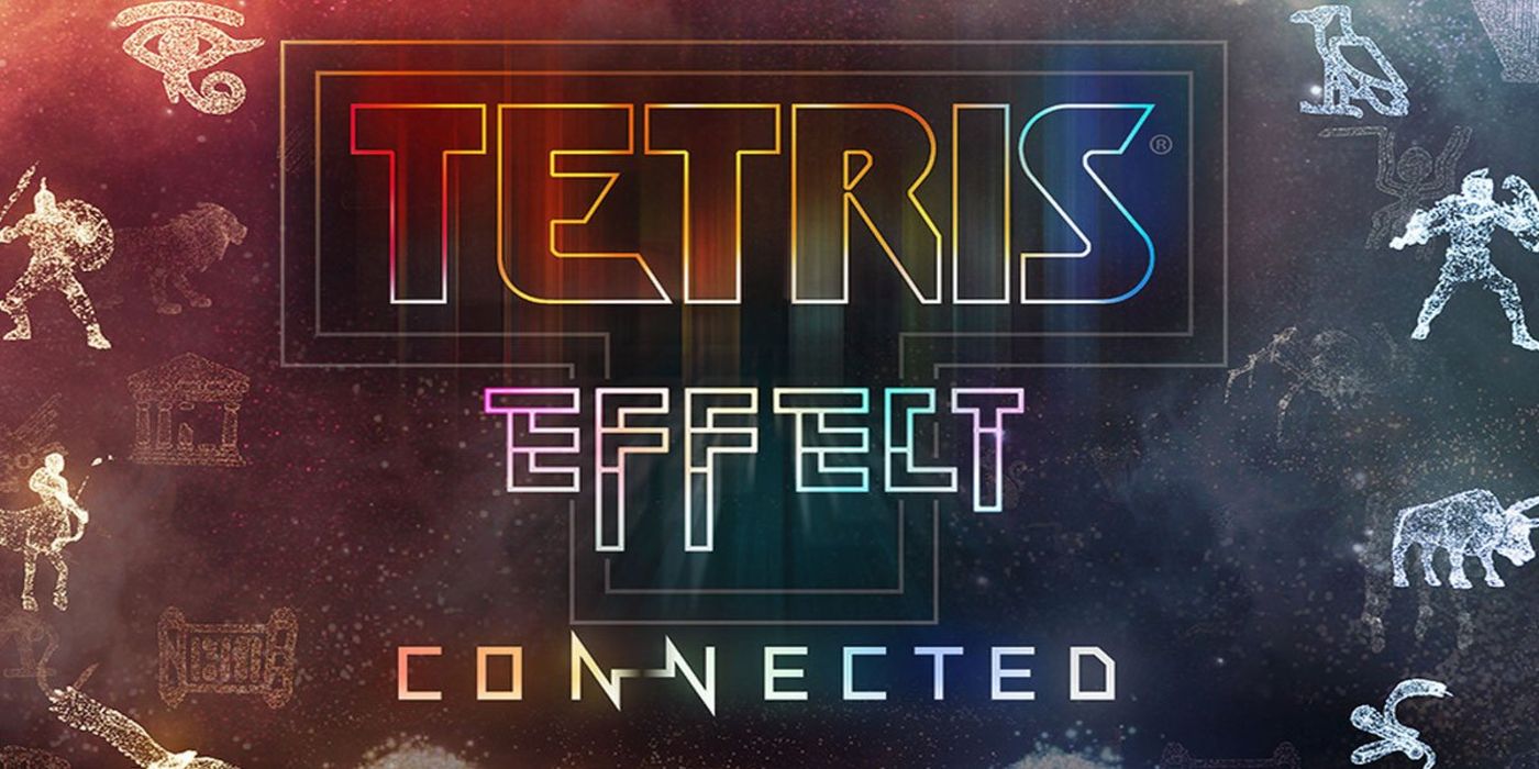 The Tetris Effect Promotional Image Showing the Logo