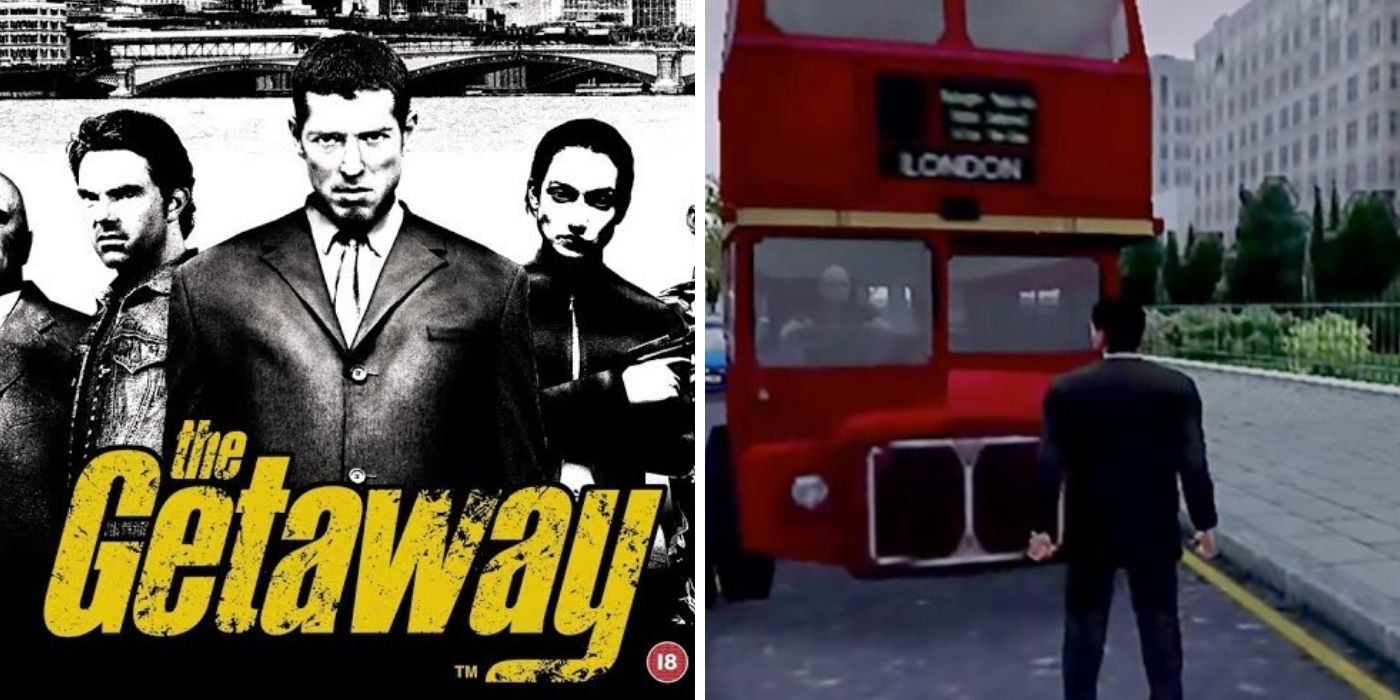 The Getaway Cover and London Bus