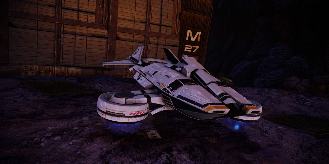 An image of the M44 Hammerhead as seen in Mass Effect 2.