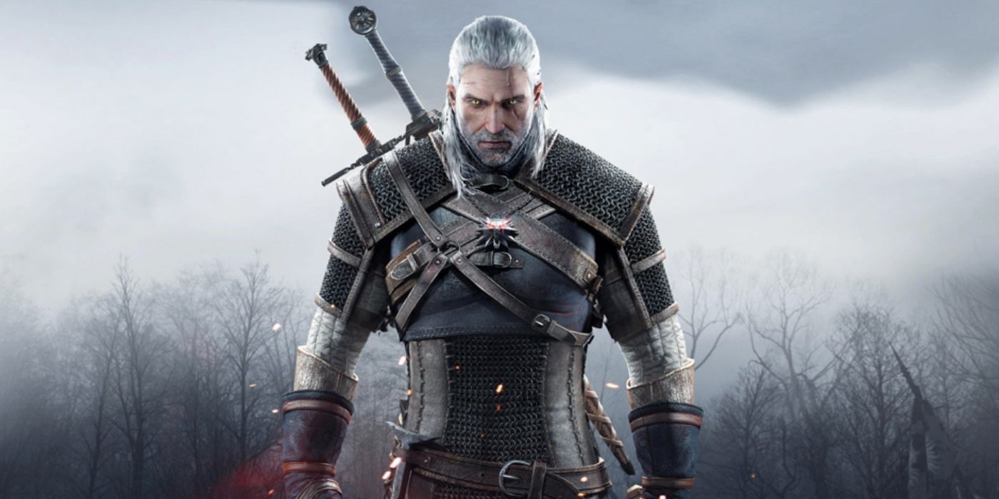 The Witcher Official Image From Wild Hunt of Geralt Facing The Camera