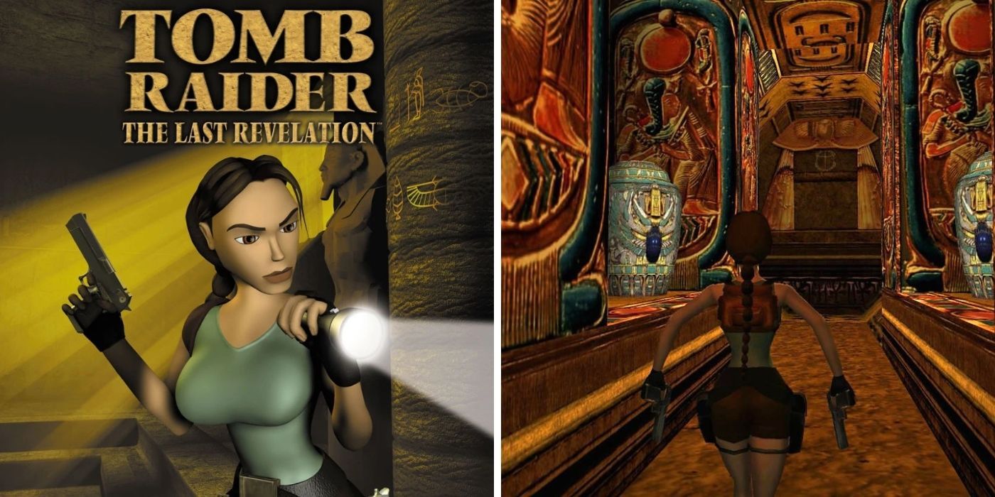 Tomb Raider The Last Revelation Cover and Gameplay in Temple