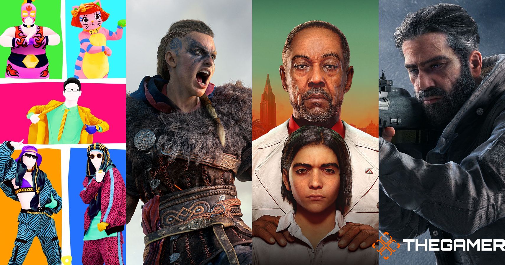 Ubisoft titles Assassin's Creed Just Dance Far Cry Rainbow Six