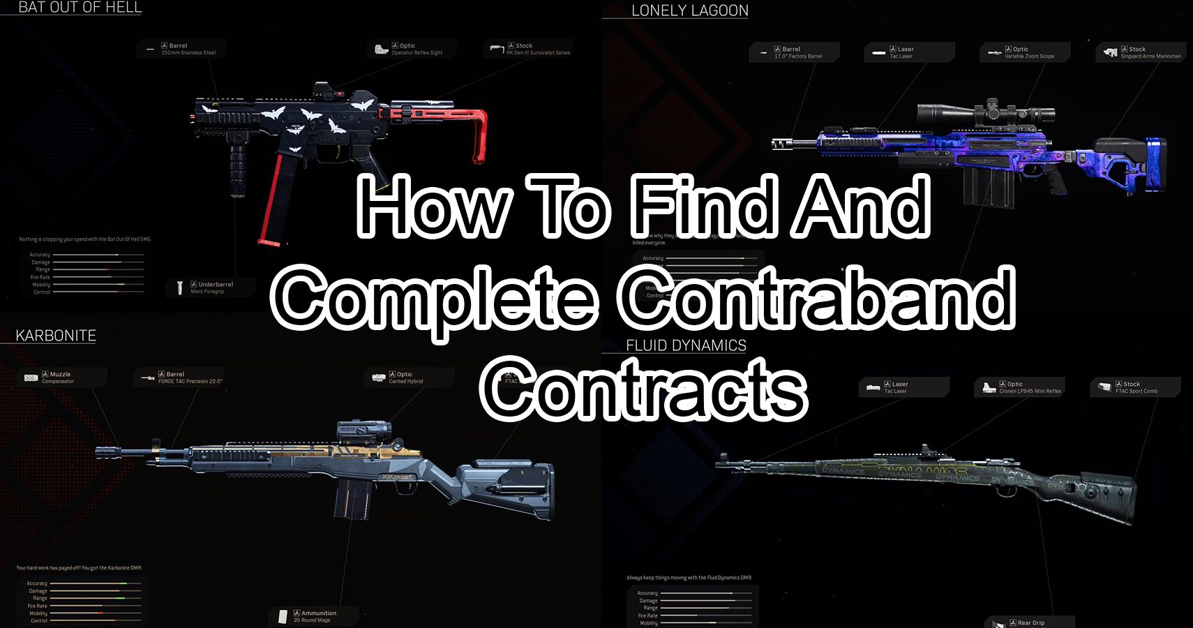 Warzone - How To Find And Complete Contraband Contracts