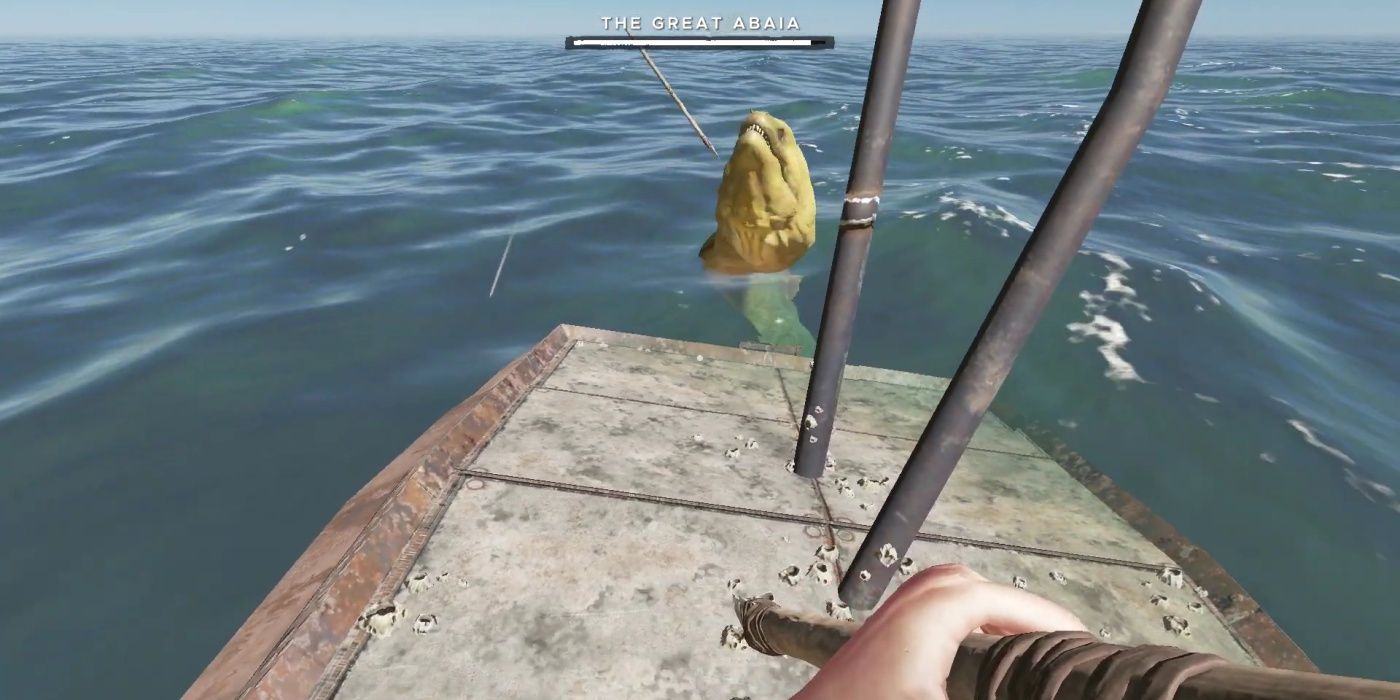 Stranded Deep - How to use the fishing rod 