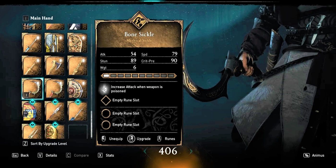 Bone Sickle in Assassin's Creed Valhalla