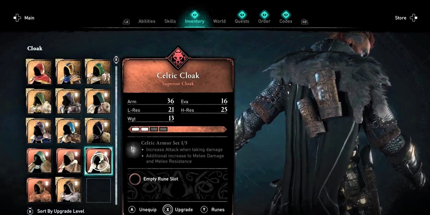 Celtic Armor Cloak in Assassin's Creed Valhalla