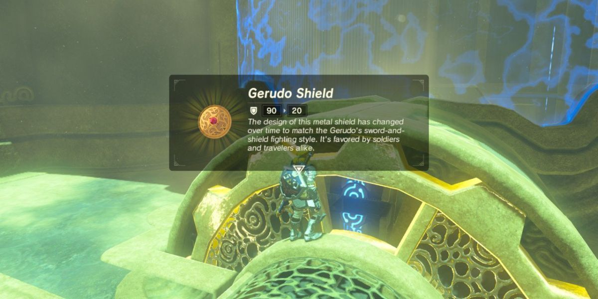 gerudo shield in botw