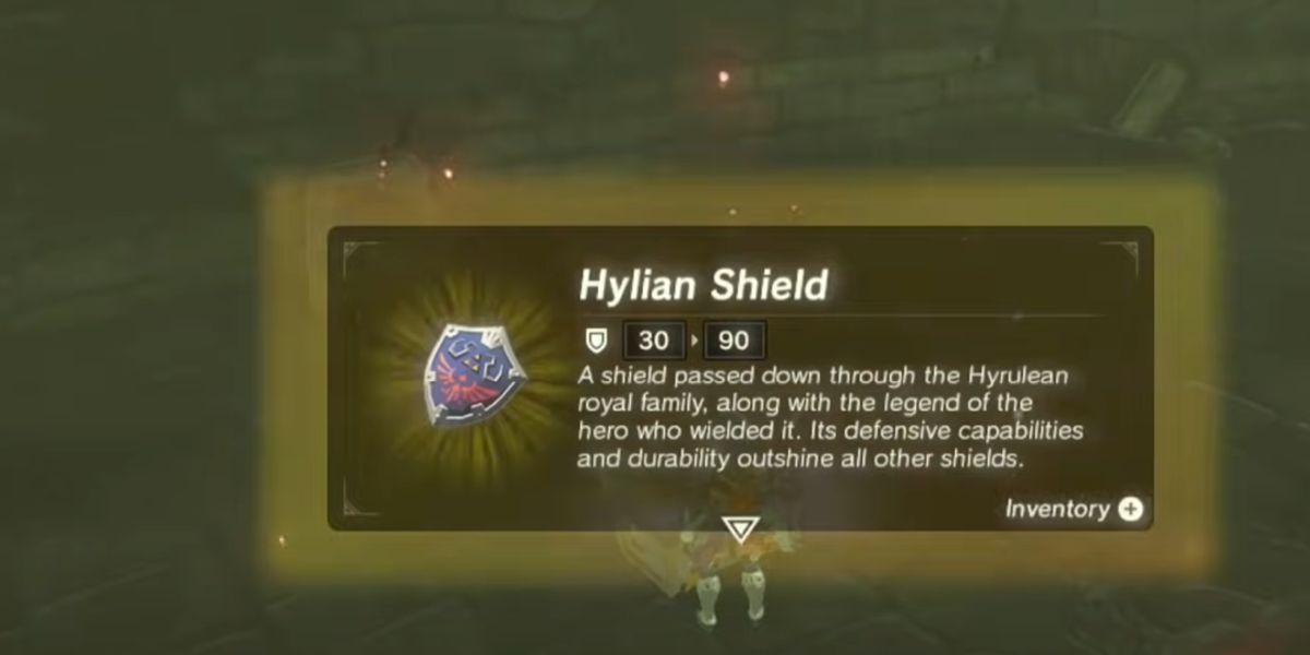 hylian shield in botw