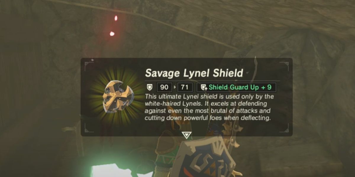 savage lynel shield in botw