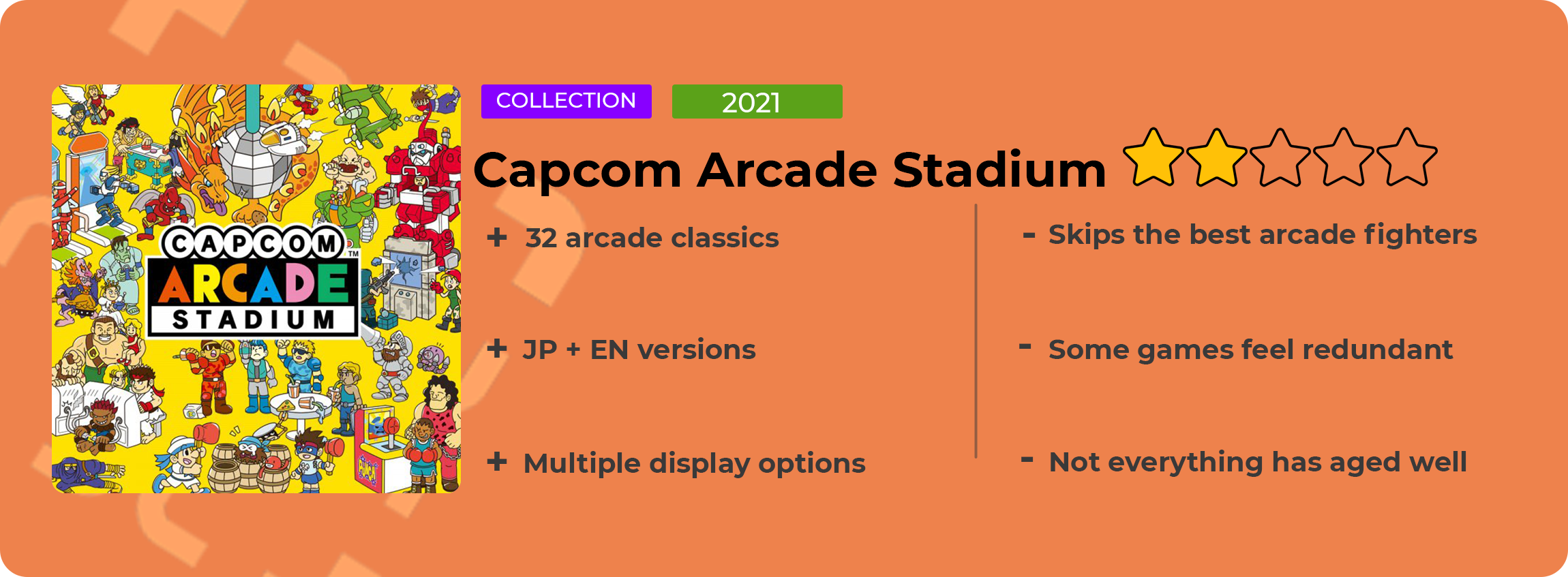capcom arcade stadium review banner