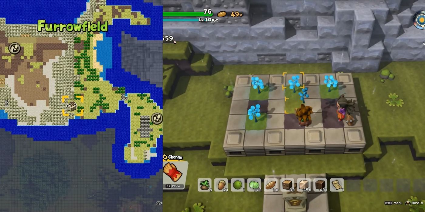Rainforest Puzzle in Dragon Quest Builders 2