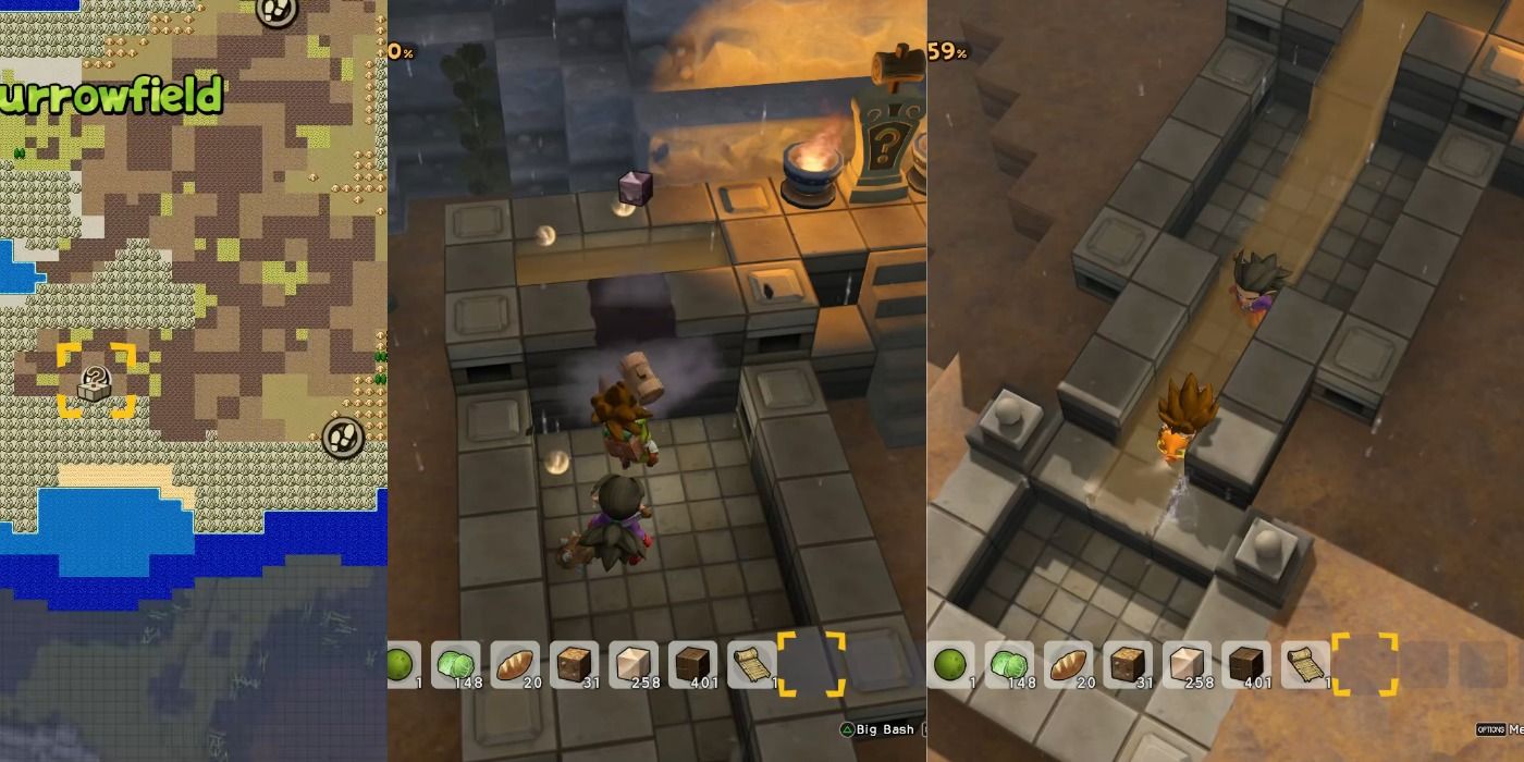 Furrowfield Swamp puzzle in Dragon Quest Builders 2