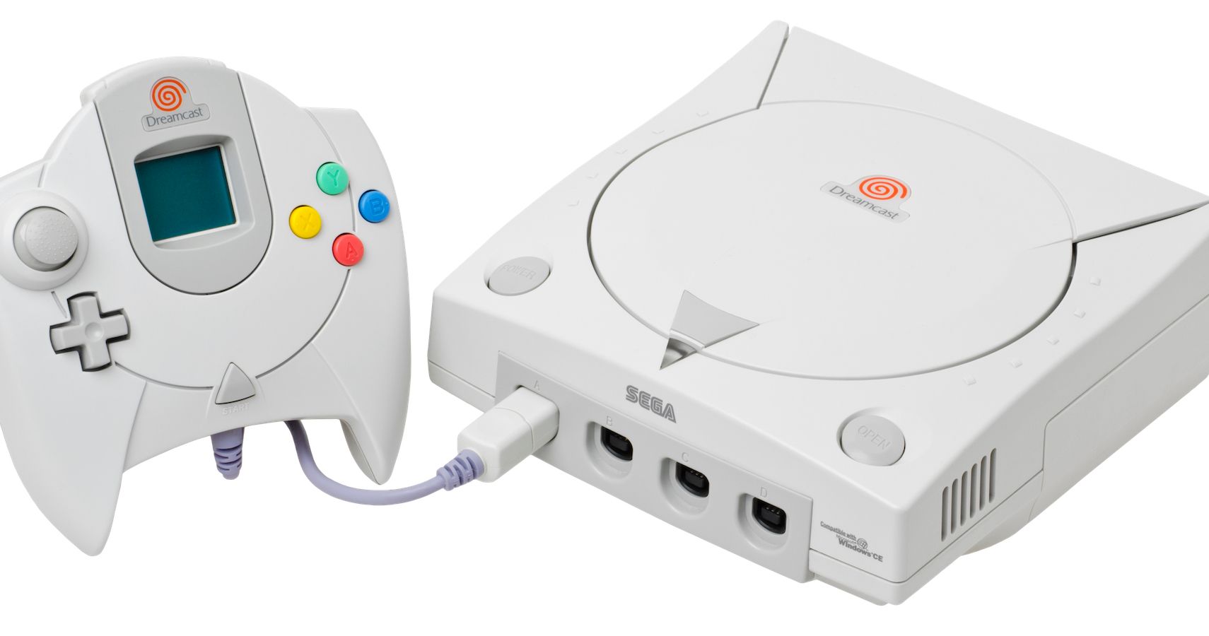 dreamcast console and controller copy