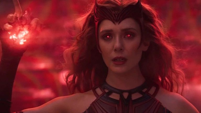 elizabeth olsen scarlet witch wandavision