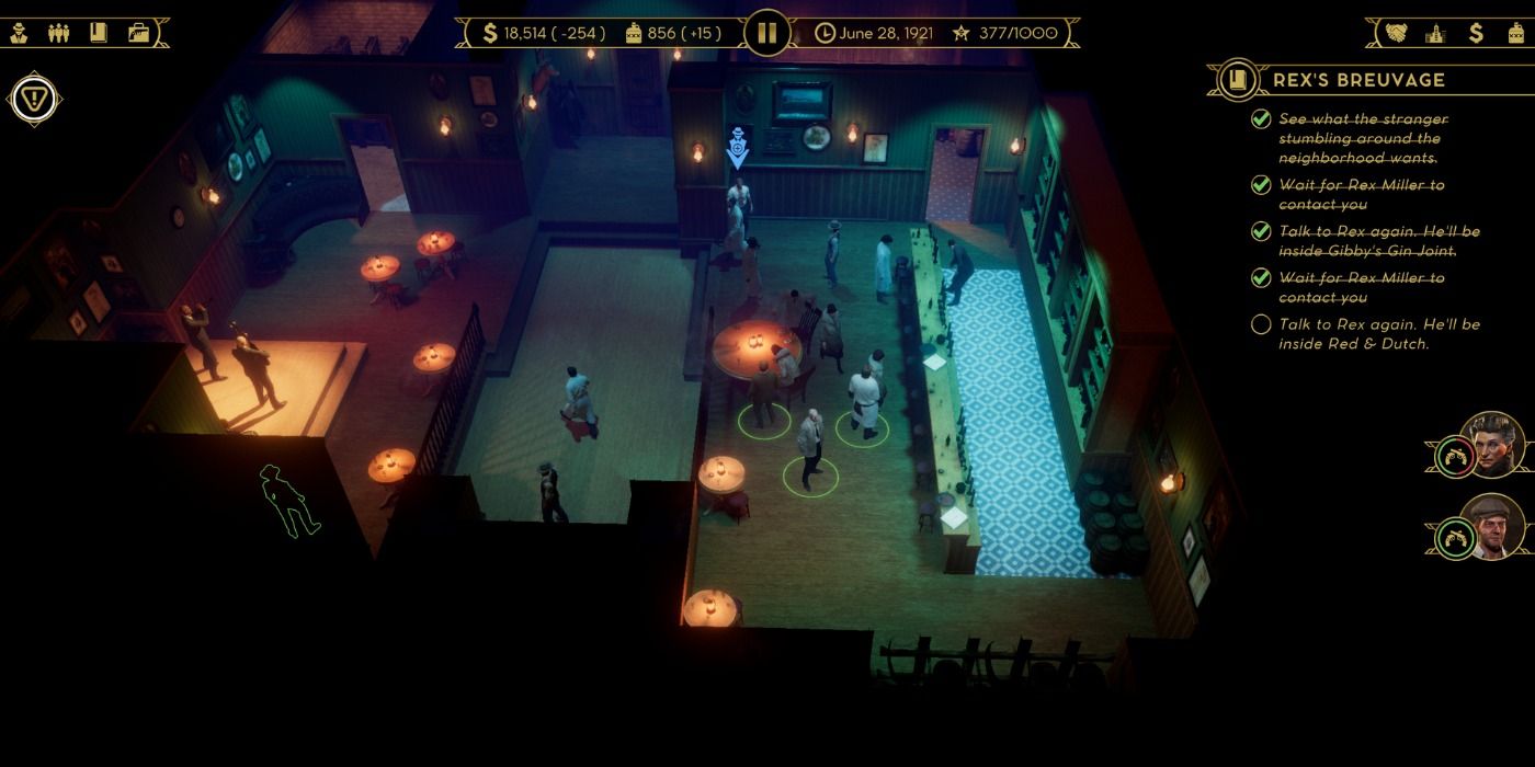 Speakeasy in Empire of Sin