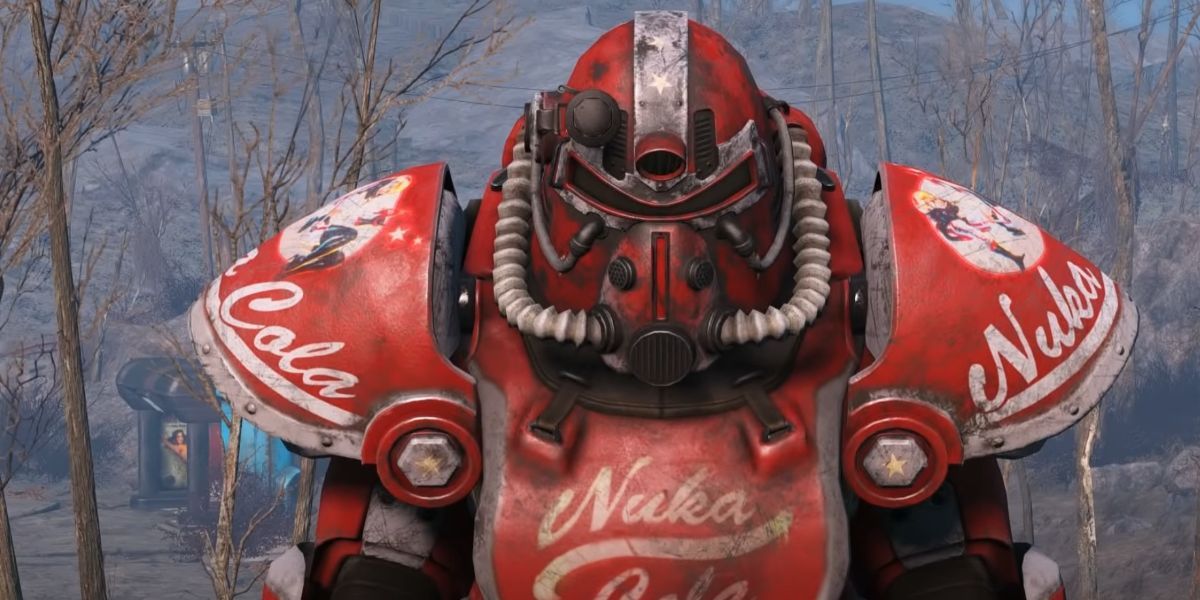 fallout 4, nuka cola power armor suit