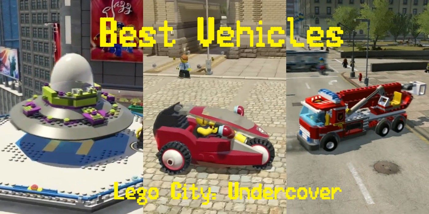 et eller andet sted Airfield Sæt tabellen op Lego City Undercover: 10 Best Vehicles (& How To Get Them)