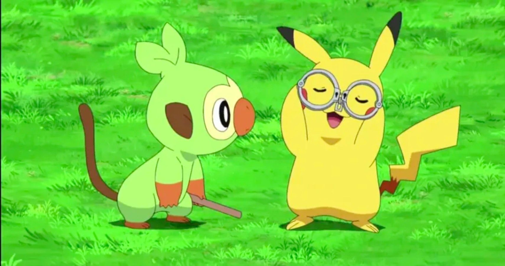 grookey and pikachu