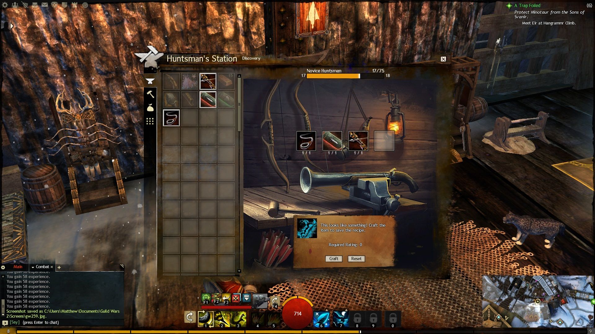gw crafting interface