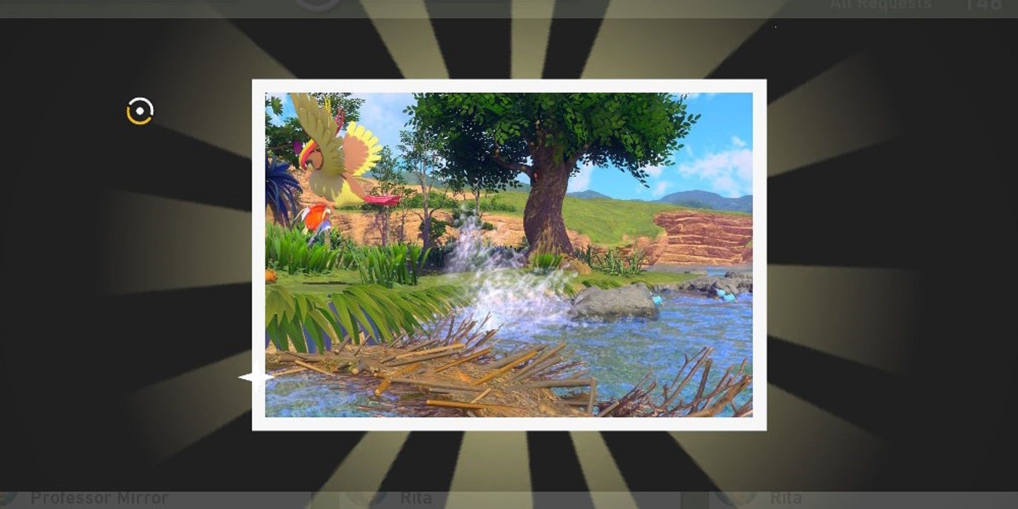 new pokemon snap flopping in the water (1)