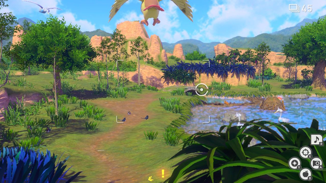 new pokemon snap off to a flying startle (1)