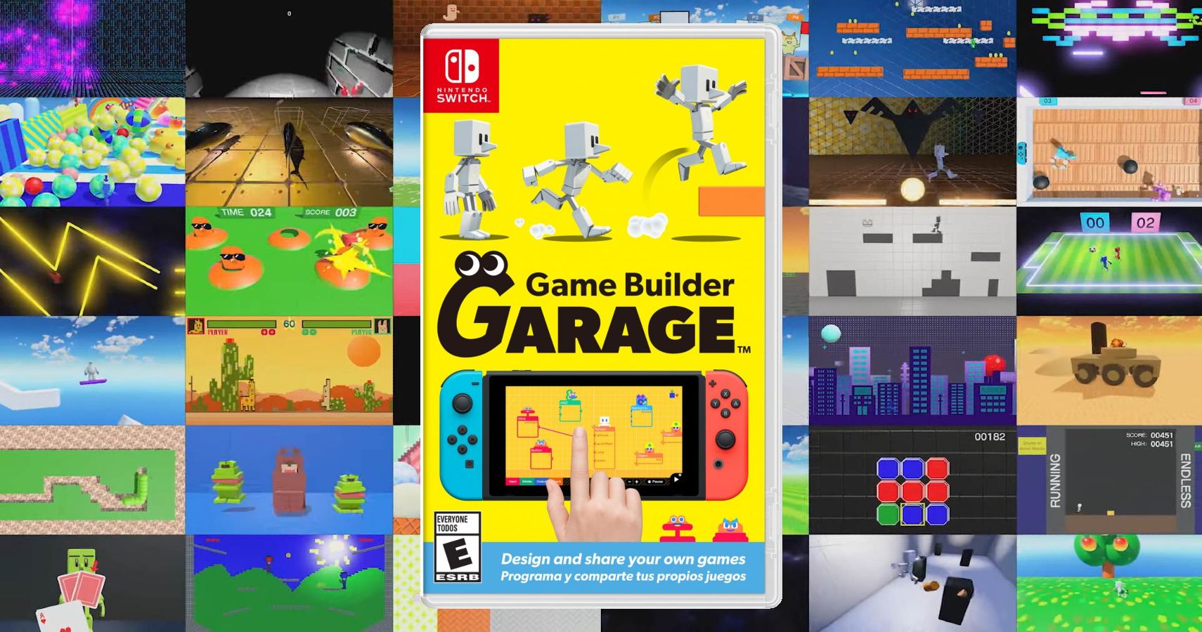 Nintendo Announces Game Builder Garage, Which Lets You Make Your Own Switch  Games