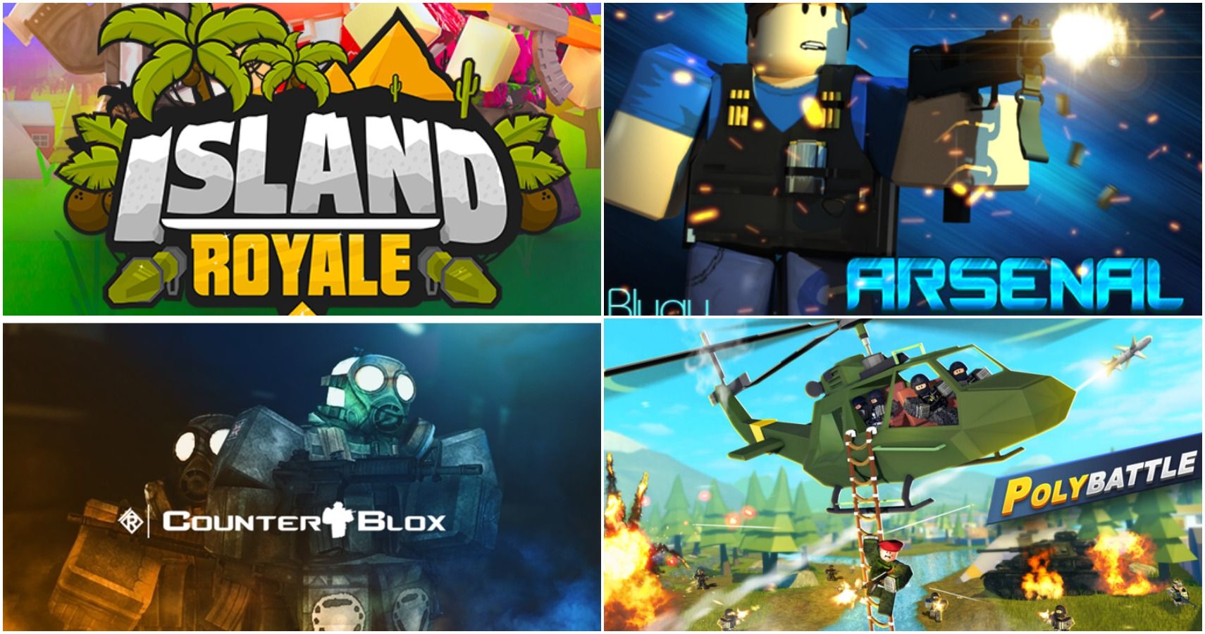 Roblox 10 Best Shooting Games - roblox island royale xbox