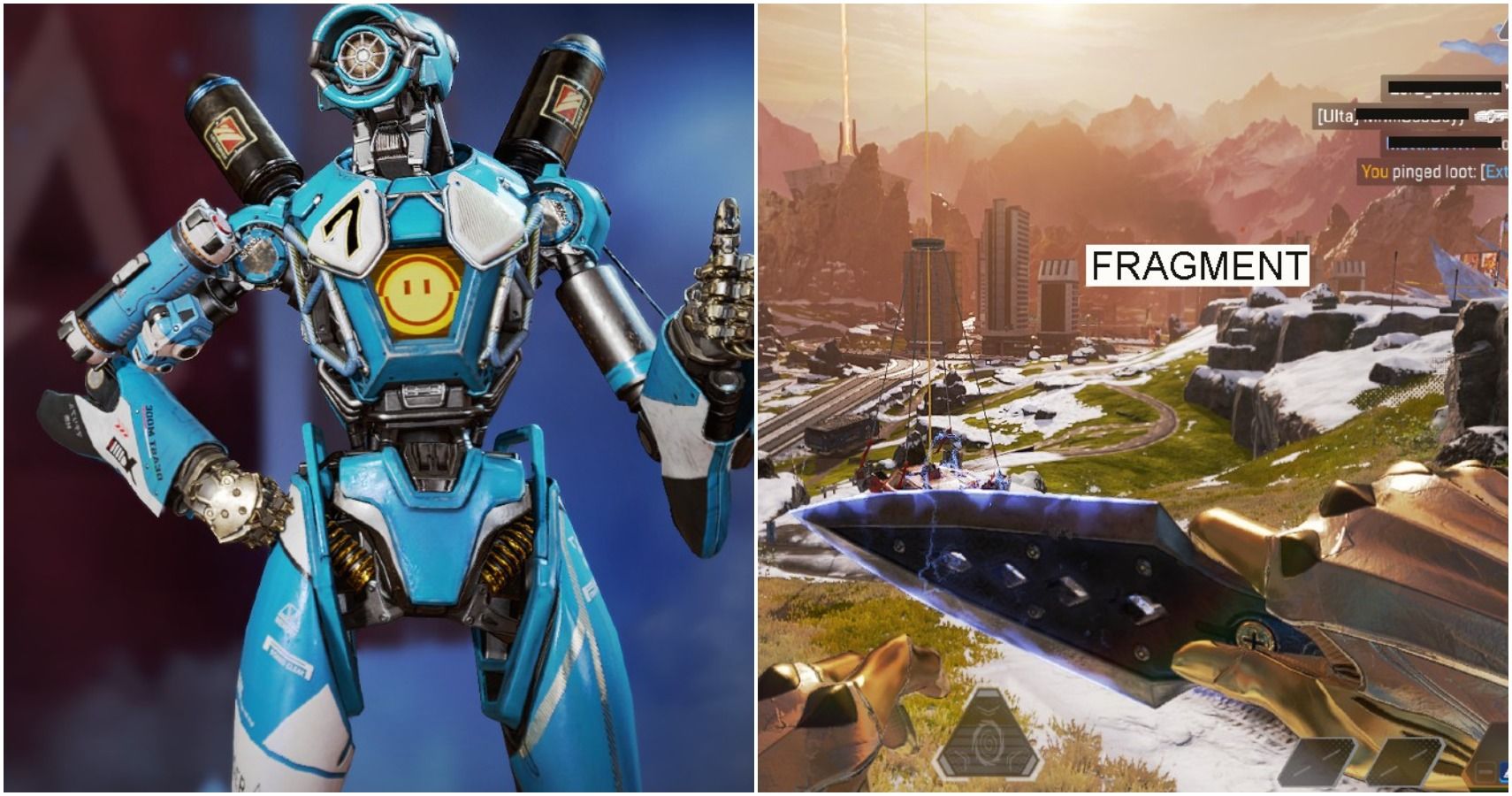 apex legends pathfinder and view of fragment