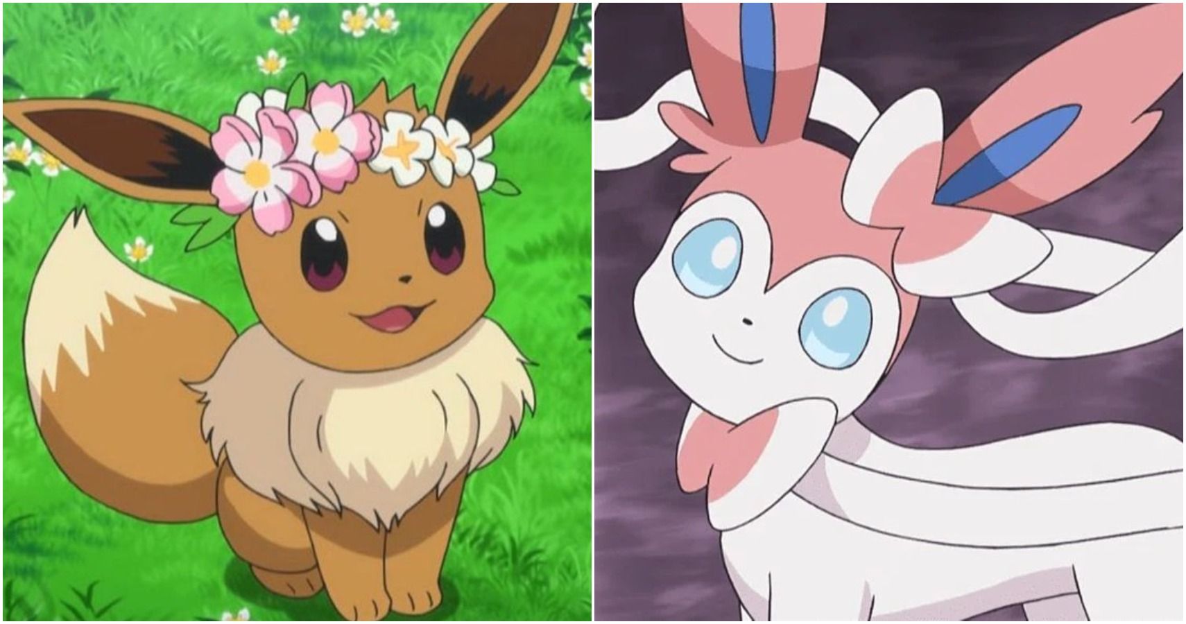 eevee and sylveon