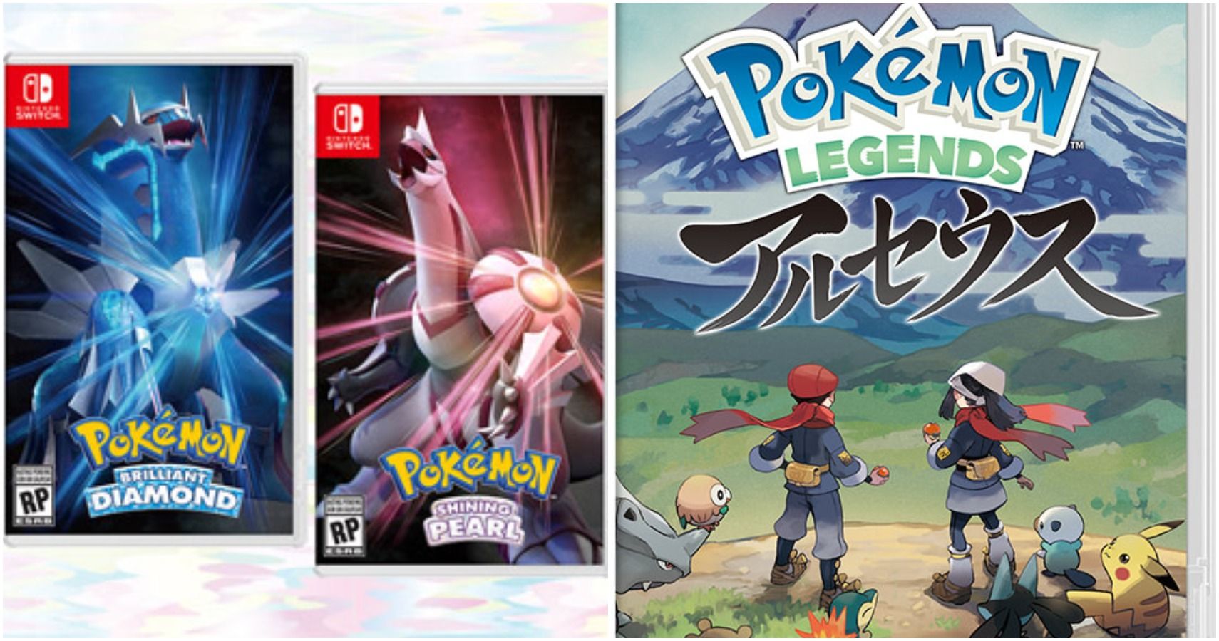 Pokemon Announces Release Dates For Brilliant Diamond Shining Pearl And Legends Arceus