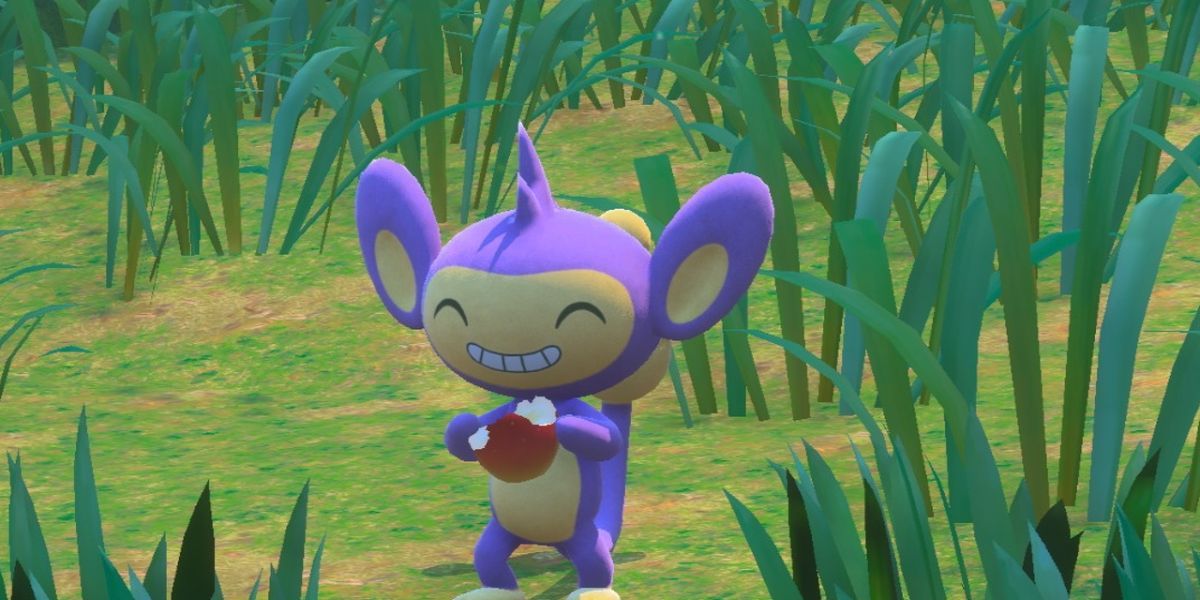 aipom in new pokemon snap