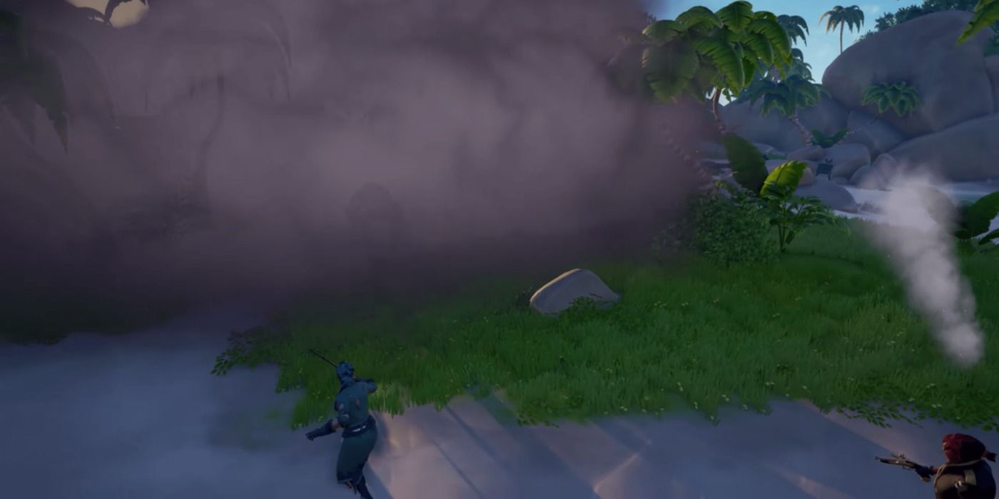 Ash Cloud in Sea of Thieves