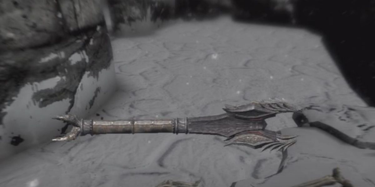 daedric mace in skyrim