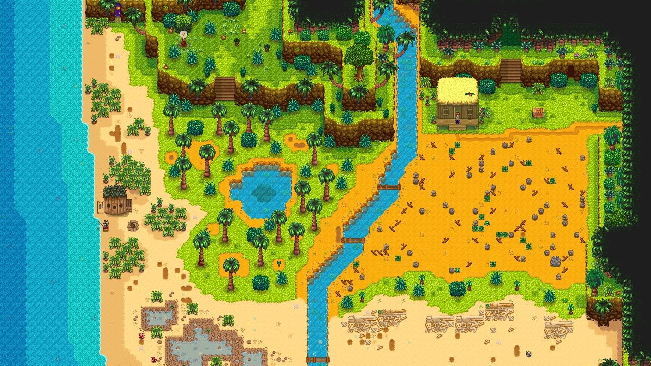a big screenshot of western ginger island
