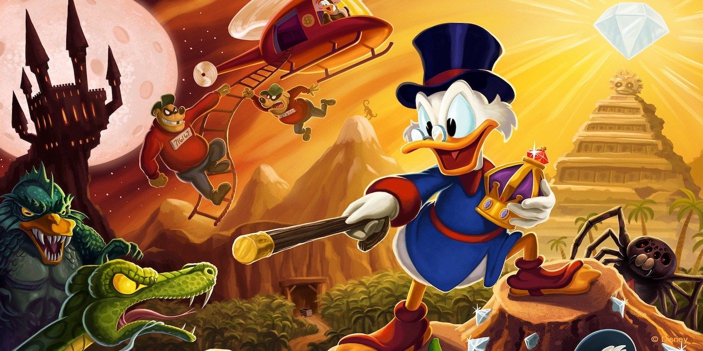 The box art featuring Scrooge from DuckTales: Remastered