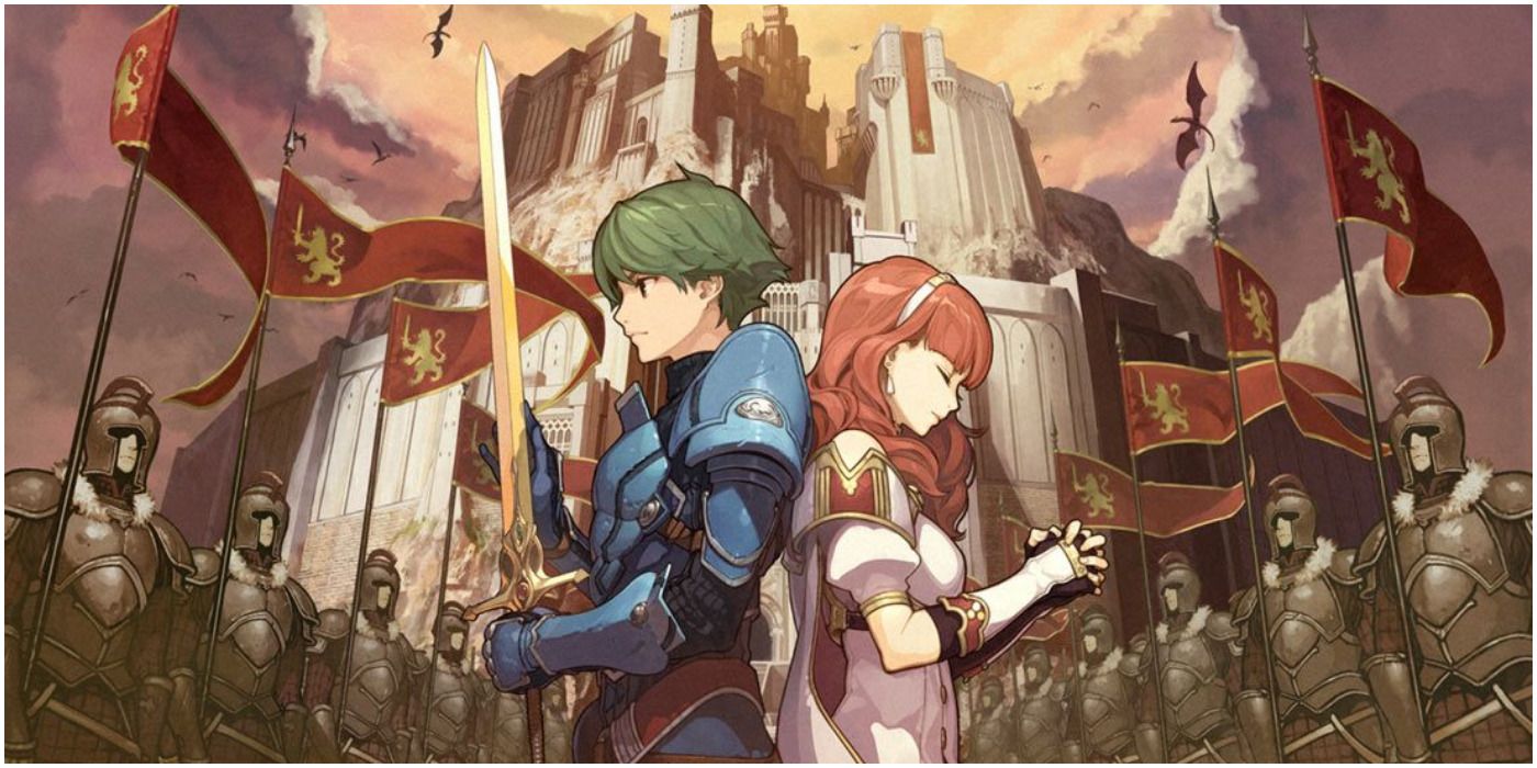 Celica and Alm from Fire Emblem Echoes