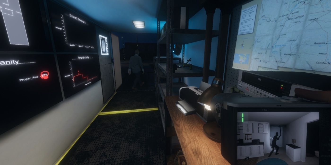 Phasmophobia: Player In Trailer With Ghost Photo On Camera