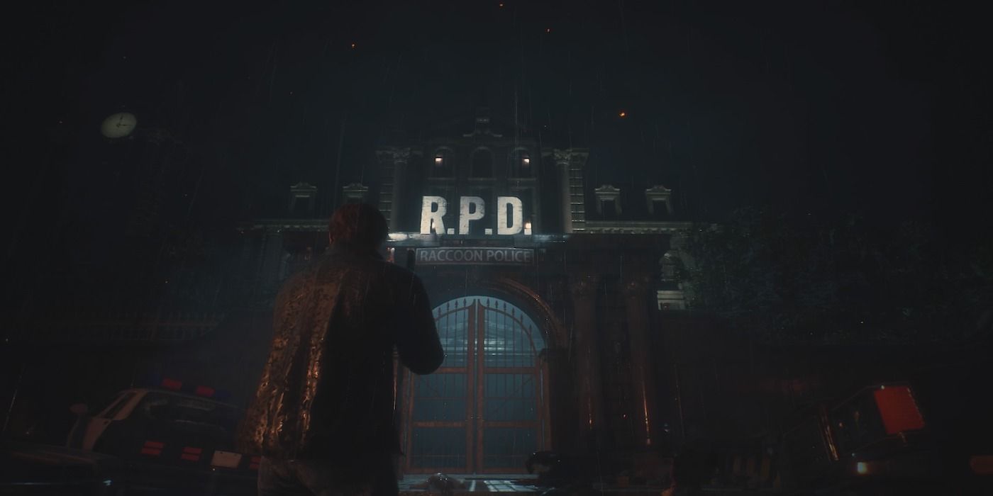  Leon at RPD in Resident Evil 2 Remake