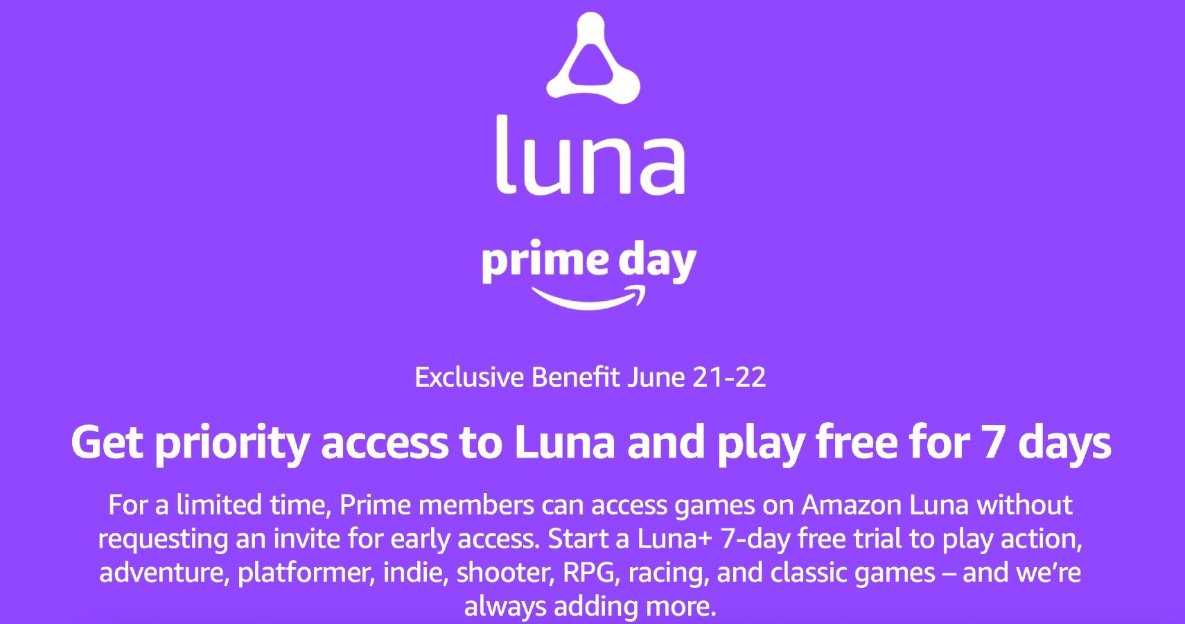 Amazon Luna Gets A Prime Day Deal To Entice New Users