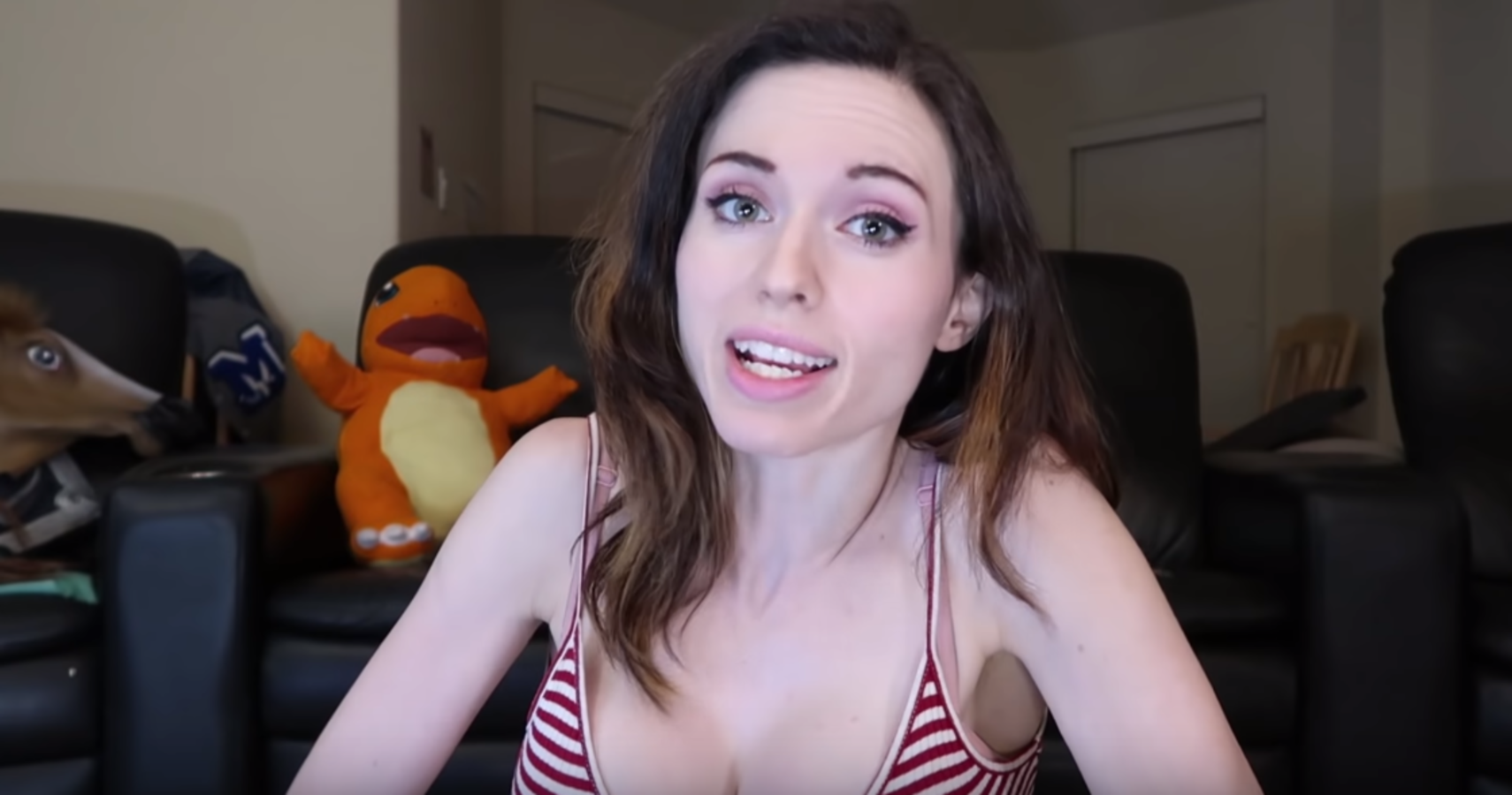 Amouranth Nip Slip