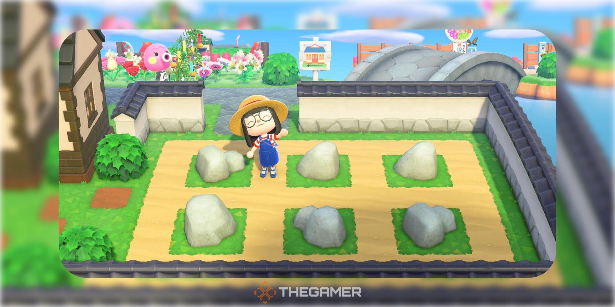 Animal Crossing: How To Make A Rock Garden