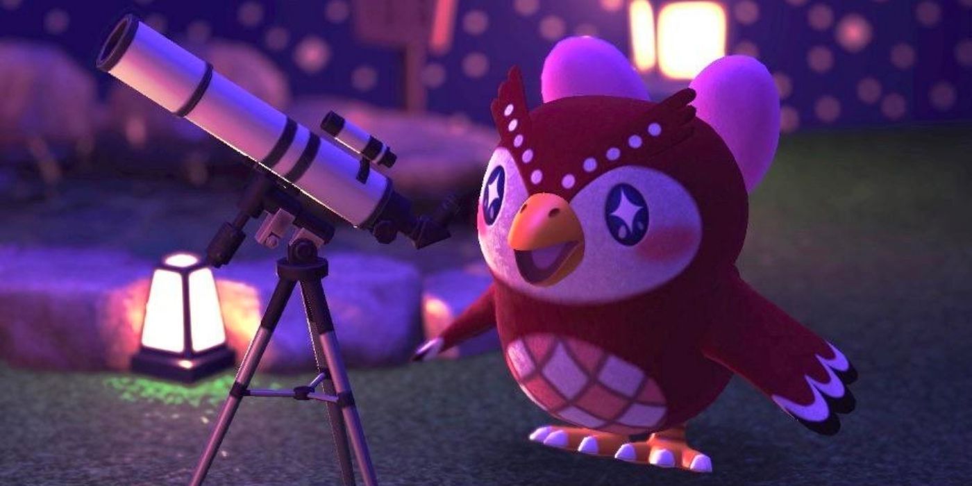 Animal Crossing New Horizons - Celeste inside Phototopia