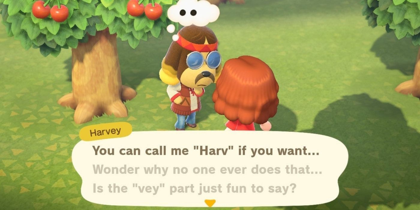 Animal Crossing New Horizons - Harvey on player's island