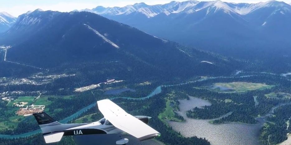 Banff Microsoft Flight Simulator 2020