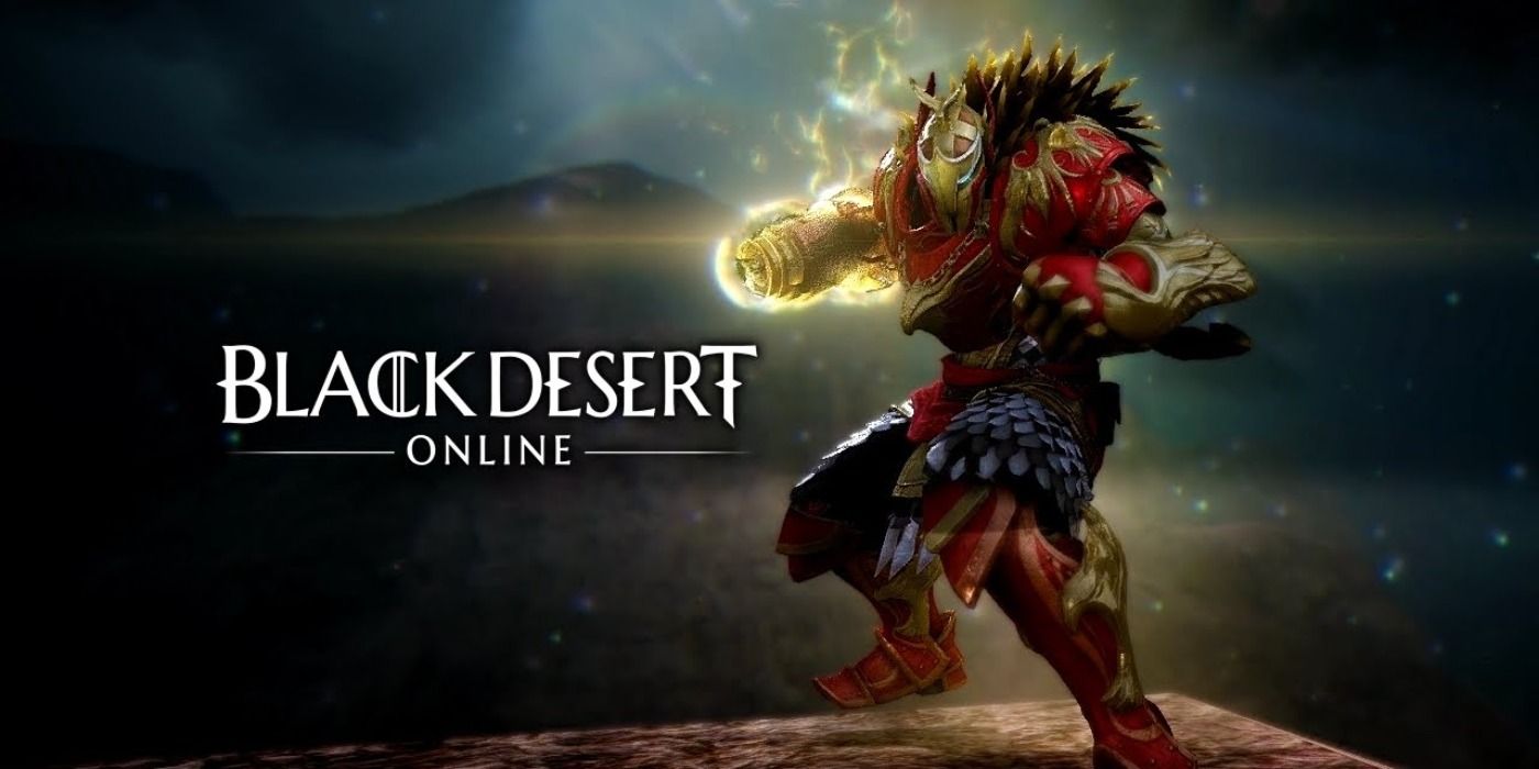 Black Desert Online Berserker next to the BDO logo